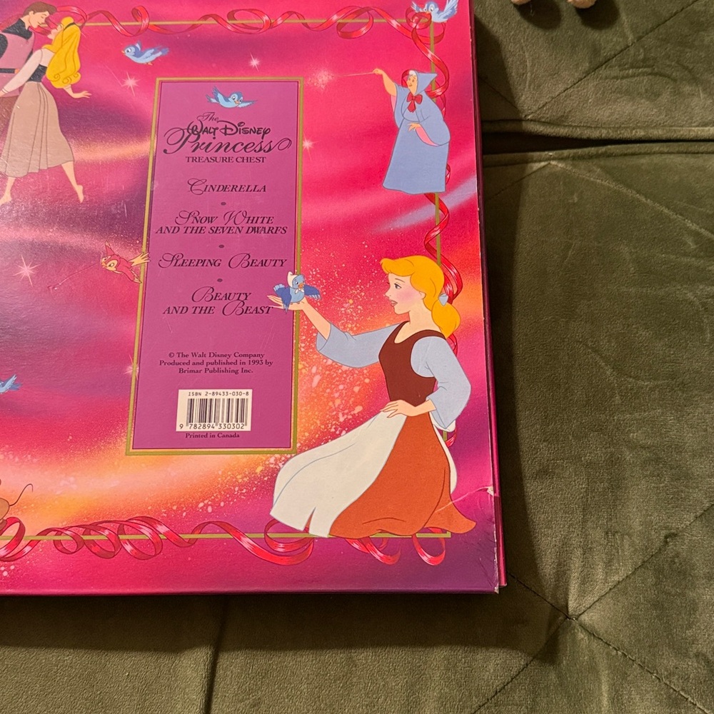 Vintage Walt Disney Princess Treasure Chest Book Set - Picture 15 of 15